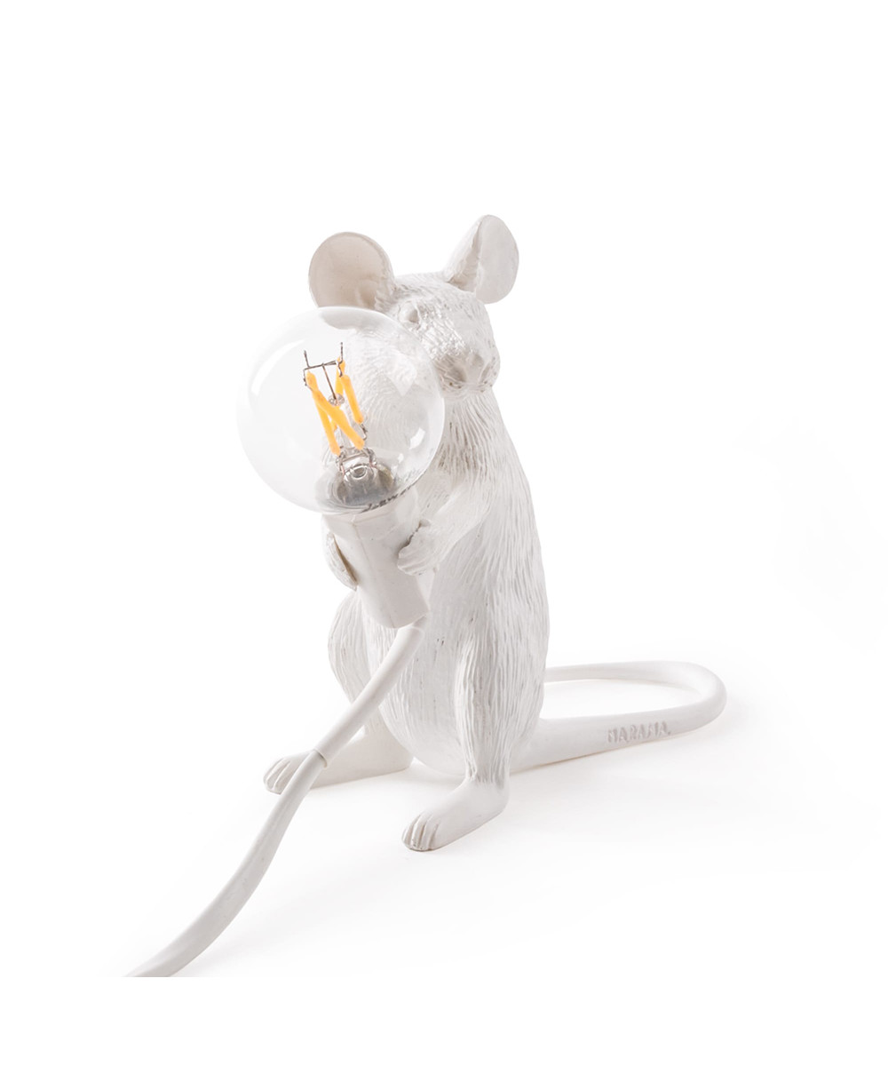 Image of Mouse Lamp Mac Sitting Tischleuchte - Seletti bei Lampenmeister.ch